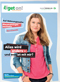 Get On! Titelbild junge Frau