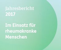 Cover Jahresbericht 2017 Im Einsatz für rheumakranke Menschen