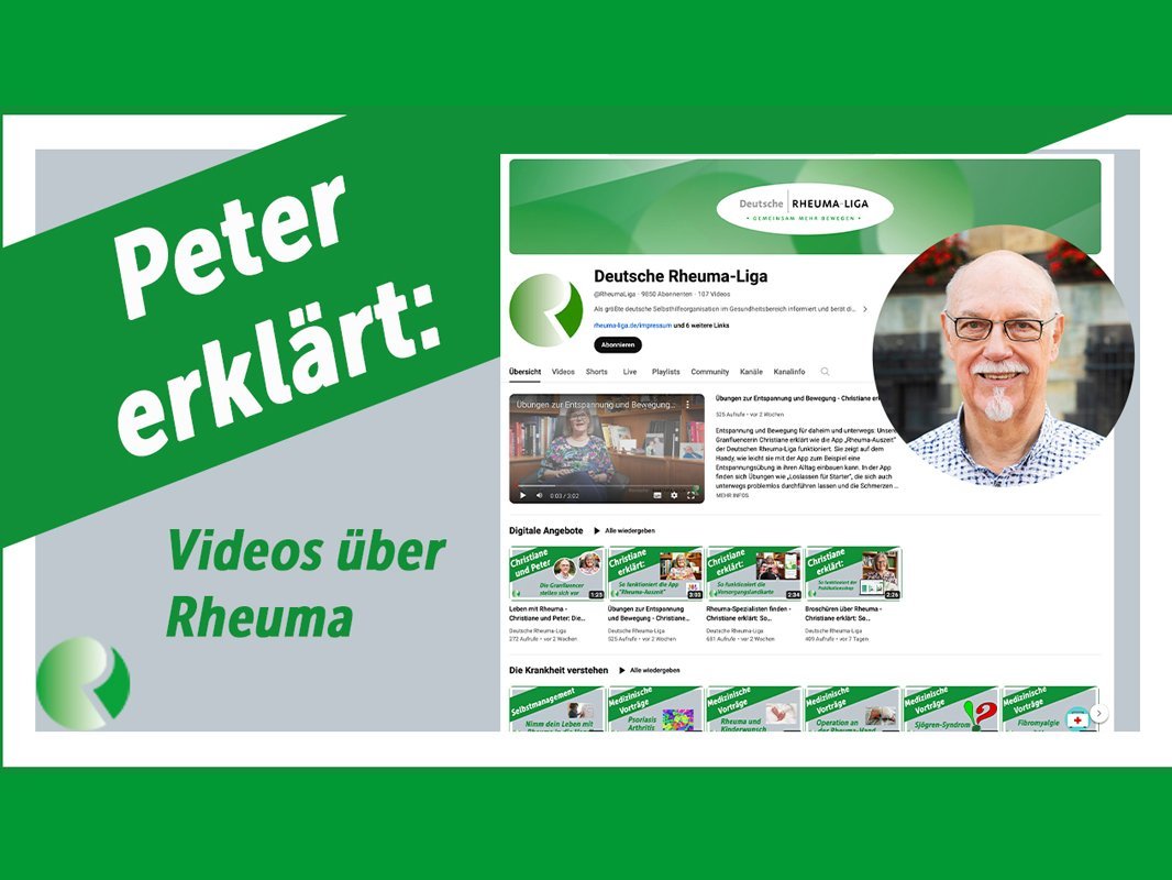 Peter erklärt: Videos über Rheuma 