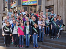 Gruppenfoto schärpen