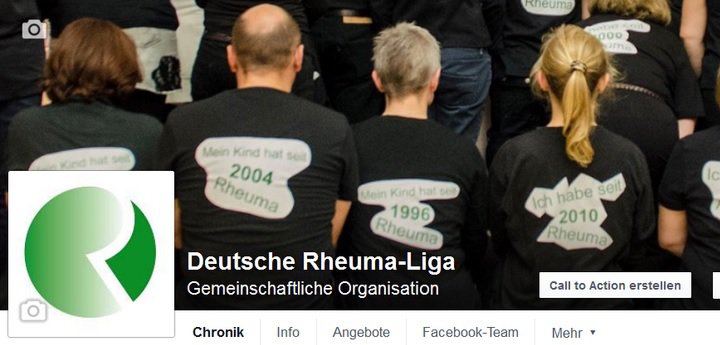 Rheuma Liga Facebook Page