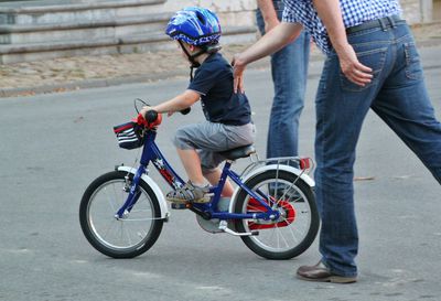 Fahrrad fahren lernen Kind child